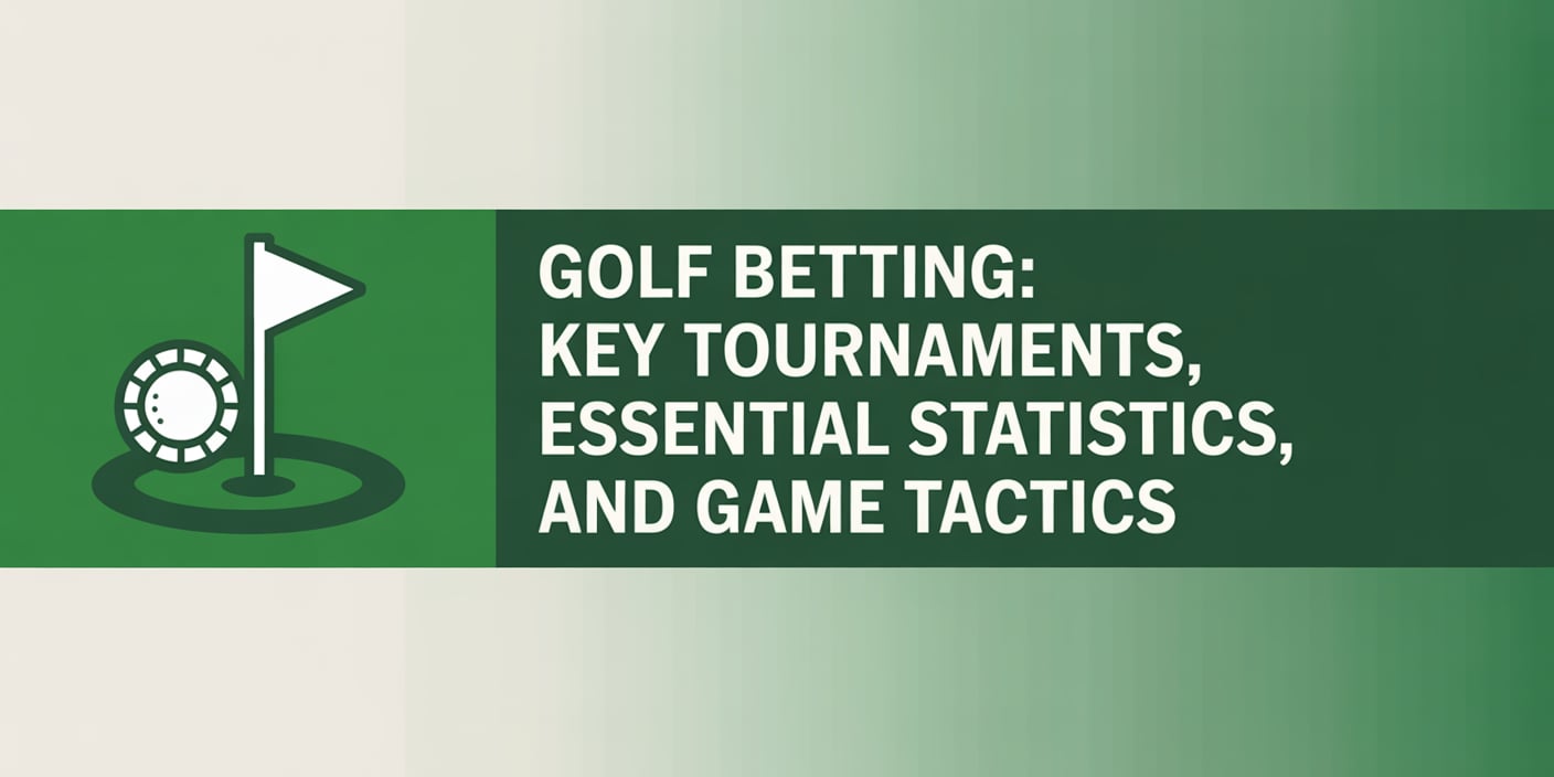 Golf Betting: Key Tournaments, Essential Statistics, and Game Tactics