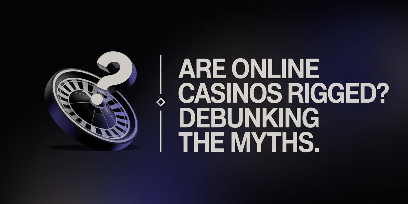 Are Online Casinos Rigged? Debunking the Myths