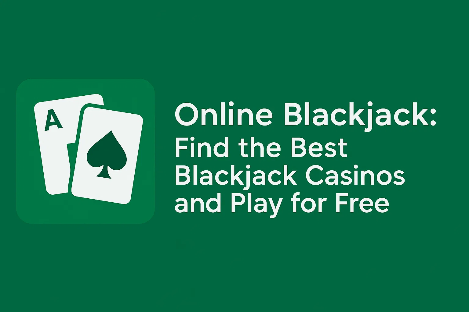 Online Blackjack: Find the Best Blackjack Casinos and Play for Free