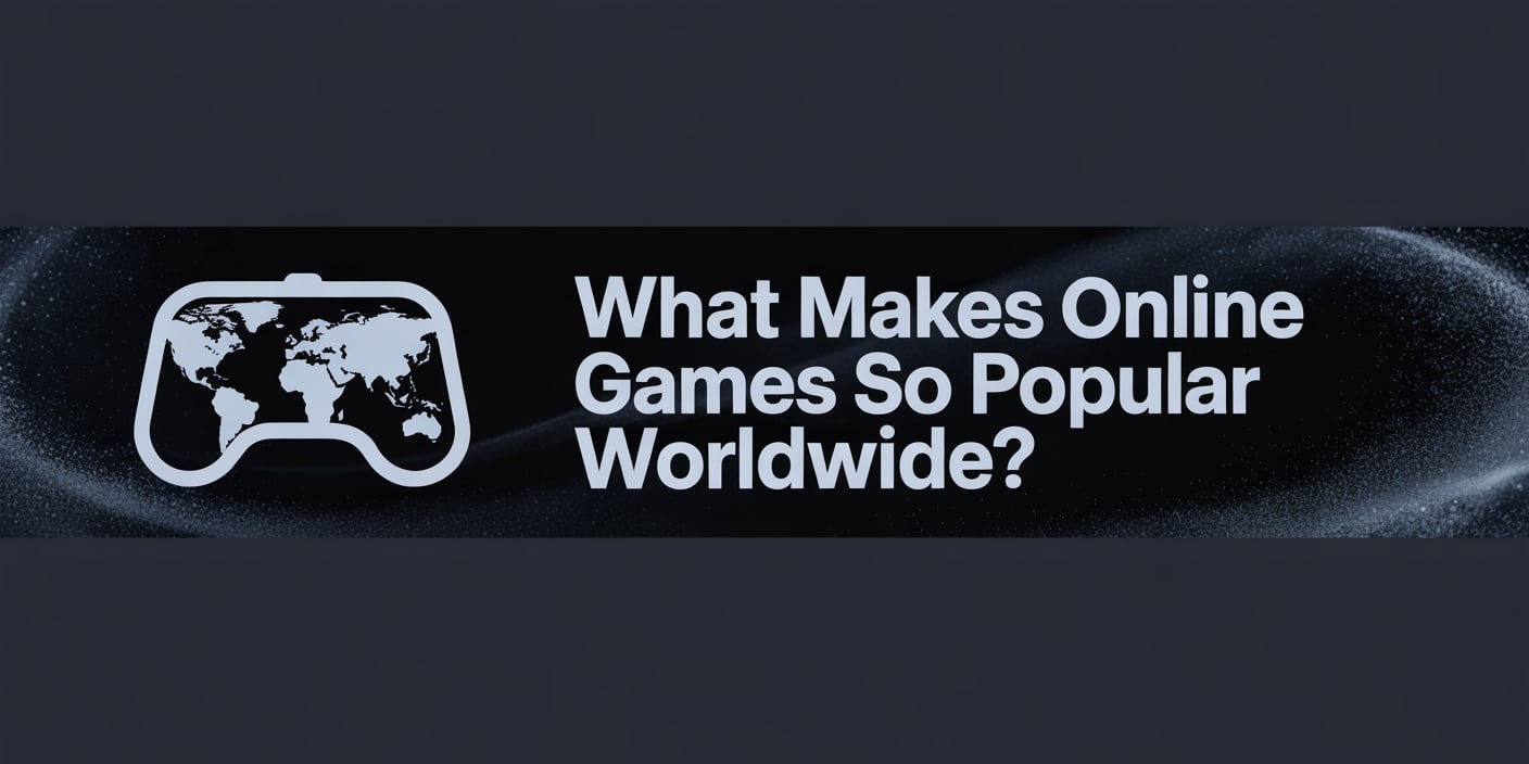 What Makes Online Games So Popular Worldwide?